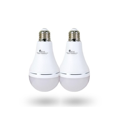 Комплект із двох ламп LED Lightwell BS2C2 9 Вт Е27 з вбудованим акумулятором Комплект із двох ламп LED Lightwell BS2C2 9 Вт Е27 з вбудованим акумулятором