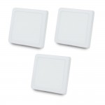 Комплект із 3-х світильників світлодіодних LIGHTWELL LW-SQ-SRF-18 18 W квадрат, накладний Комплект із 3-х світильників світлодіодних LIGHTWELL LW-SQ-SRF-18 18 W квадрат, накладний