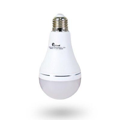 Комплект із двох ламп LED Lightwell BS2C3 12 Вт Е27 з вбудованим акумулятором