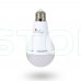 Комплект із двох ламп LED Lightwell BS2C3 12 Вт Е27 з вбудованим акумулятором