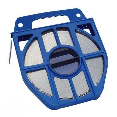 Бандажная стрічка з нержавіючої сталі. BT-10x07- 50м Бандажная стрічка з нержавіючої сталі. BT-10x07- 50м