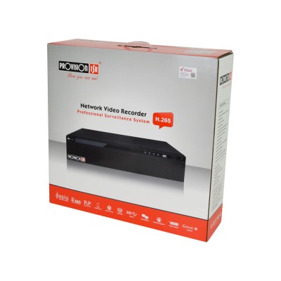 IP-відеореєстратор 64-канальний Provision-ISR NVR16-641600RFAN(2U) з розпізнаванням облич для систем відеоспостереження