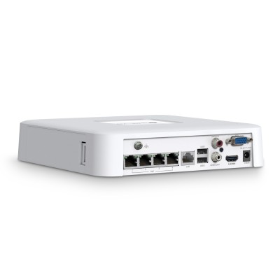 IP-видеорегистратор 4-канальный TP-Link VIGI NVR1104H-4P с PoE+ для систем видеонаблюдения