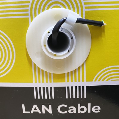 Кабель звита пара GoldMine GM UTP 4*2*0.5-CU PE кат.5е (UTP мідь зовнішній) бухта 305м