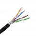UTP 4*2*0.5-CU PE кат.5е (UTP мідь зовнішній) бухта 100 м