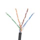 UTP 4*2*0.5-CU PE кат.5е (UTP мідь зовнішній) бухта 305м