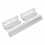 Куток Yli Electronic MBK-180NDGZ монтажний для двостулкових скляних дверей