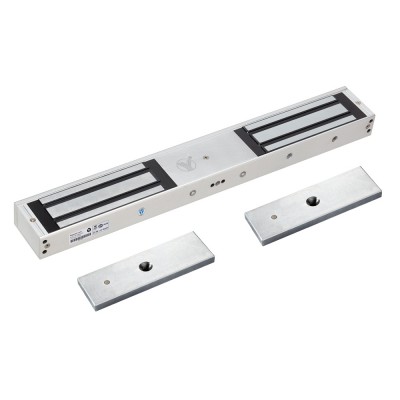 Електромагнітний замок Yli Electronic YM-500ND(LED) зі світловою індикацією для двостулкових дверей