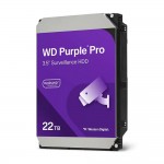 Жорсткий диск 22TB Western Digital WD Purple Pro WD221PURP для відеоспостереження з AI Жорсткий диск 22TB Western Digital WD Purple Pro WD221PURP для відеоспостереження з AI