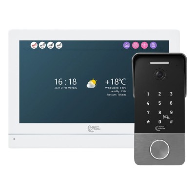 Комплект відеодомофона Light Vision: домофон 7 Комплект відеодомофона Light Vision: домофон 7