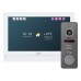 Комплект відеодомофона Light Vision: домофон 7" WiFi Tuya MADRID FHD White та відеопанель 2Mp RIO FHD(RF) Grey