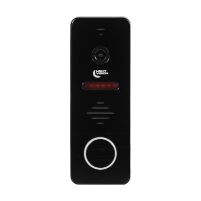 Комплект відеодомофона Light Vision: домофон 7" WiFi Tuya MADRID FHD Black та відеопанель 2Mp RIO FHD Black
