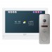 Комплект відеодомофона Light Vision: домофон 7" WiFi Tuya MADRID FHD White та відеопанель 2Mp RIO FHD Silver