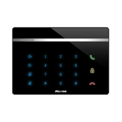 Аудіодомофон C312S - SIP BLACK Akuvox