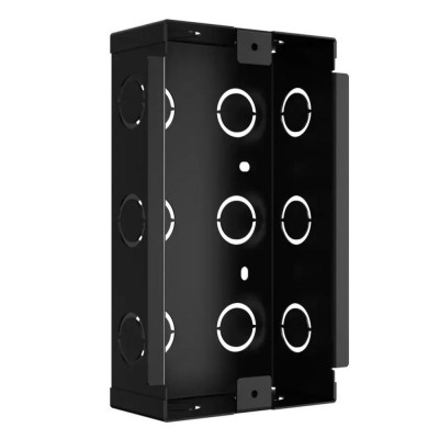 Монтажний комплект для врізного монтажу панелі виклику серії R25 Akuvox V2.0 Black
