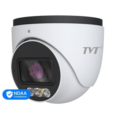 IP-відеокамера 6Mp TVT TD-9565E4B-A(D/AZ/PE/AW3) White f=2.7-13.5mm, ІЧ+LED-підсвічування, з 2 мікрофонами