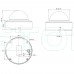 IP-відеокамера 6Mp TVT TD-9563E4B-A(D/AZ/PE/AW3) White f=2.7-13.5mm, ІЧ+LED-підсвічування, з мікрофоном