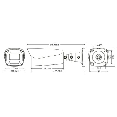 IP-відеокамера 6Mp TVT TD-9463E4B-A(D/AZ/PE/AW5) White f=2.7-13.5mm, ІЧ+LED-підсвічування, з 2 мікрофонами IP-відеокамера 6Mp TVT TD-9463E4B-A(D/AZ/PE/AW5) White f=2.7-13.5mm, ІЧ+LED-підсвічування, з 2 мікрофонами