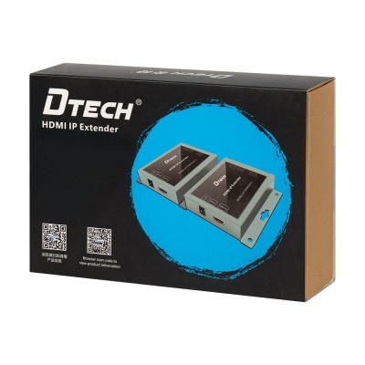 Подовжувач відеосигналу HDMI 150m IP-150 Dtech DT-7043 (QCW) Подовжувач відеосигналу HDMI 150m IP-150 Dtech DT-7043 (QCW)