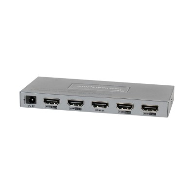Разветвитель видеосигнала 4K HDMI 1x4 Dtech DT-7144A(MS) Разветвитель видеосигнала 4K HDMI 1x4 Dtech DT-7144A(MS)