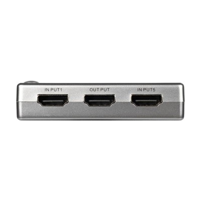 Комутатор 4K@30Hz HDMI 5x1 Dtech DT-7021 (MS) Комутатор 4K@30Hz HDMI 5x1 Dtech DT-7021 (MS)