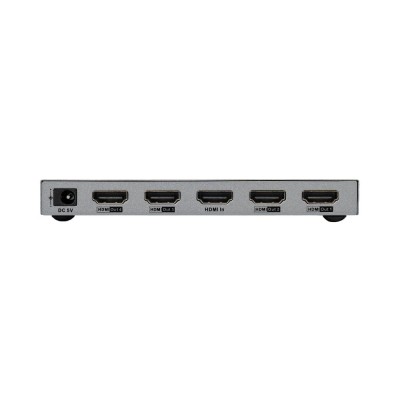 Разветвитель видеосигнала 4K HDMI 1x4 Dtech DT-7144A(MS) Разветвитель видеосигнала 4K HDMI 1x4 Dtech DT-7144A(MS)
