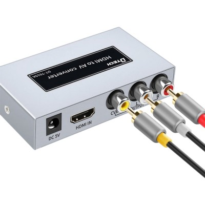 Конвертер відеосигналу HDMI-AV Dtech DT-7019A Конвертер відеосигналу HDMI-AV Dtech DT-7019A