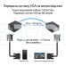 Подовжувач відеосигналу VGA 60m NVC RJ45 to VGA Cat5e Cat6