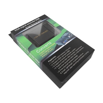 Подовжувач відеосигналу VGA 60m NVC RJ45 to VGA Cat5e Cat6