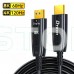 Кабель оптичний HDMI 2.1 100m Dtech DT-HOF8100 Кабель оптичний HDMI 2.1 100m Dtech DT-HOF8100