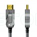 Кабель оптичний армований HDMI 2.1 50m Dtech DT-HF8050BK Кабель оптичний армований HDMI 2.1 50m Dtech DT-HF8050BK