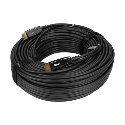 Кабель оптичний HDMI 2.1 100m Dtech DT-HOF8100 Кабель оптичний HDMI 2.1 100m Dtech DT-HOF8100