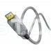 Кабель оптичний армований HDMI 2.1 70m Dtech DT-HF8070K Кабель оптичний армований HDMI 2.1 70m Dtech DT-HF8070K