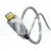 Кабель оптичний армований HDMI 2.1 100m Dtech DT-HF8100K Кабель оптичний армований HDMI 2.1 100m Dtech DT-HF8100K