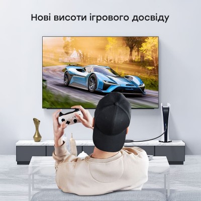 Кабель оптичний HDMI 2.1 100m Dtech DT-HOF8100 Кабель оптичний HDMI 2.1 100m Dtech DT-HOF8100