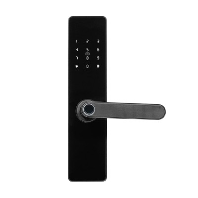 Замок биометрический автономный Trinix TRL-5101BTF Black L/R с Bluetooth, считывателем отпечатков пальцев и карт Mifare Замок биометрический автономный Trinix TRL-5101BTF Black L/R с Bluetooth, считывателем отпечатков пальцев и карт Mifare