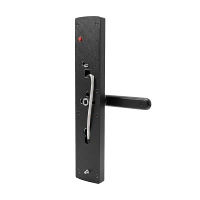 Замок биометрический автономный Trinix TRL-5404BTF Black L/R с Bluetooth, считывателем отпечатков пальцев и карт Mifare Замок биометрический автономный Trinix TRL-5404BTF Black L/R с Bluetooth, считывателем отпечатков пальцев и карт Mifare