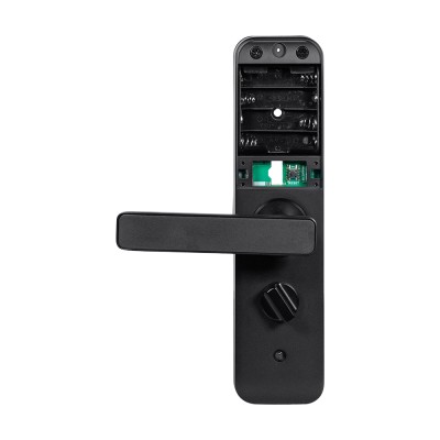 Замок биометрический автономный Trinix TRL-7703WF Black L/R с Bluetooth, считывателем отпечатков пальцев и карт Mifare