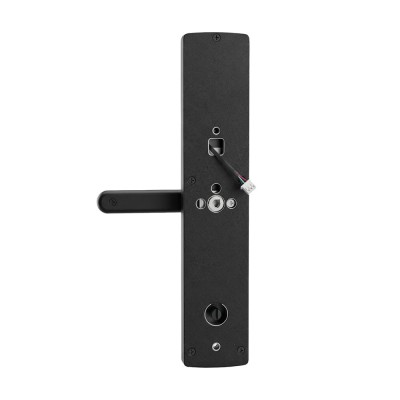 Замок биометрический автономный Trinix TRL-5404BTF Black L/R с Bluetooth, считывателем отпечатков пальцев и карт Mifare Замок биометрический автономный Trinix TRL-5404BTF Black L/R с Bluetooth, считывателем отпечатков пальцев и карт Mifare