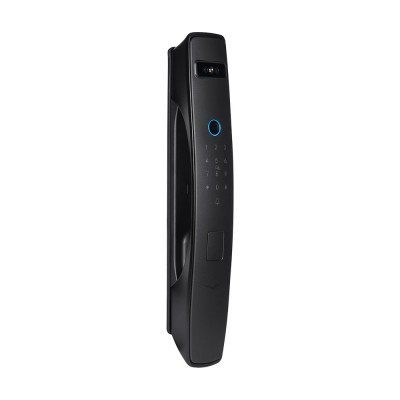 Замок биометрический автономный Trinix TRL-8803BTV Black L/R с Bluetooth и Wi-Fi, распознаванием лиц, ладоней, считывателем отпечатков пальцев и карт Mifare Замок биометрический автономный Trinix TRL-8803BTV Black L/R с Bluetooth и Wi-Fi, распознаванием лиц, ладоней, считывателем отпечатков пальцев и карт Mifare