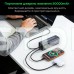 Повербанк 20000mAh Choetech B1012 Grey 100W з EU адаптером QC3.0 PD3.0, вбудований кабель Повербанк 20000mAh Choetech B1012 Grey 100W з EU адаптером QC3.0 PD3.0, вбудований кабель
