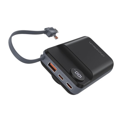 Повербанк 20000mAh Choetech B696 Black QC3.0 PD3.0 бездротова зарядка смартфонів та Apple Watch Повербанк 20000mAh Choetech B696 Black QC3.0 PD3.0 бездротова зарядка смартфонів та Apple Watch
