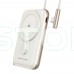Повербанк 10000mAh Choetech B735 White QC3.0 PD3.0 бездротова магнітна зарядка, вбудований кабель, підставка Повербанк 10000mAh Choetech B735 White QC3.0 PD3.0 бездротова магнітна зарядка, вбудований кабель, підставка