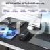 Повербанк 20000mAh Choetech B815 Grey 130W QC3.0 PD3.0 TFT Smart дисплей, вбудований кабель