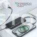Повербанк 10000mAh Choetech B654 Black 22.5W QC3.0 PD3.0 вбудовані кабелі Type-C та Lightning