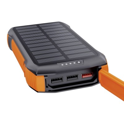 Повербанк з сонячною панеллю 20000mAh Choetech B657 Black PD20W+QC QC3.0 PD3.0 бездротова зарядка Повербанк з сонячною панеллю 20000mAh Choetech B657 Black PD20W+QC QC3.0 PD3.0 бездротова зарядка
