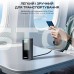 Повербанк 20000mAh Choetech B815 Grey 130W QC3.0 PD3.0 TFT Smart дисплей, вбудований кабель