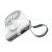 Повербанк 10000mAh Choetech B695 White QC3.0 PD3.0 беспроводная зарядка смартфонов и Apple Watch