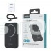 Повербанк 5000mAh Choetech B709 Black PD3.0 бездротова магнітна зарядка