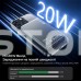 Повербанк 10000mAh Choetech B739 Black QC3.0 PD3.0 бездротова магнітна зарядка